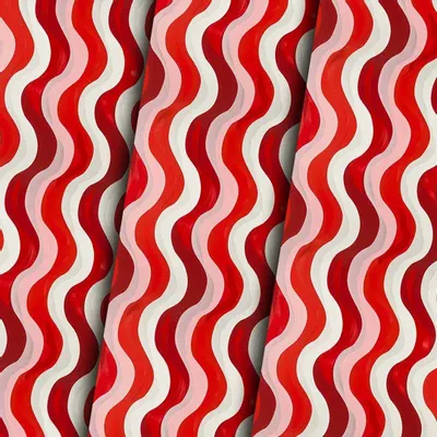 Accessoires cheveux - Red Line Silk Twilly - ELCIELA