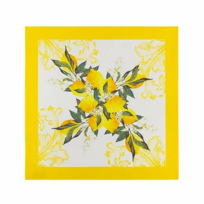 Everyday plates - Sunshine Citrus Napkins Set of 4 - TIME FOR TEA