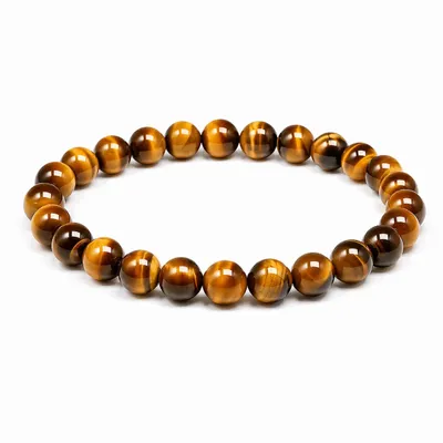 Parfums d'intérieur - Bracelet Œil De Tigre A Perles 8mm - ARABESK
