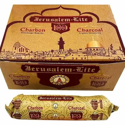 Parfums d'intérieur - Charbon Fragrances & Sens (Encens) - Jerusalem Lite - Qualité Supérieure 33/100 - ARABESK