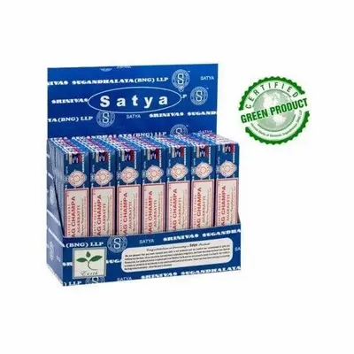Parfums d'intérieur - Présentoir Encens SATYA Nag Champa 42 paquets de 15g - ARABESK