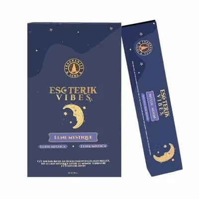Parfums d'intérieur - Encens Fragrances & Sens Esoterik Vibes Lune Mystique Masala - Boîte De 12 Paquets (15g) - ARABESK