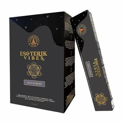 Parfums d'intérieur - Encens Fragrances & Sens Esoterik Vibes Métatron Masala - Boîte De 12 Paquets (15g) - ARABESK