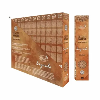 Parfums d'intérieur - Perma Nature Sagrado Palo Santo Labellisé Ecocert-Commerce Equitable 15g - ARABESK