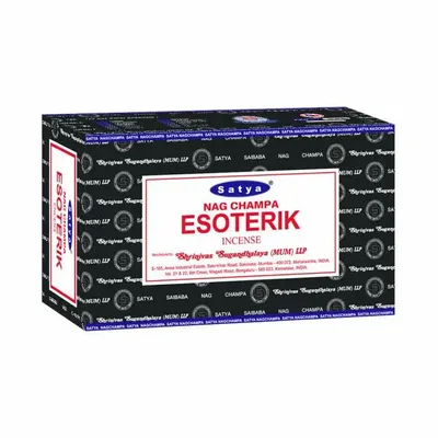 Home fragrances - Satya Esoterik Incense 15g - Box of 12 packs - ARABESK