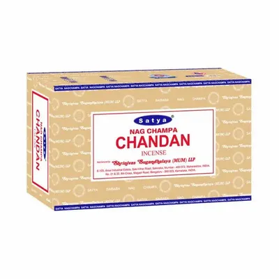 Home fragrances - Satya Chandan Incense 15g - Box of 12 packs - ARABESK
