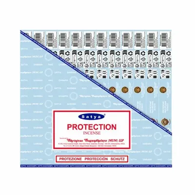 Parfums d'intérieur - Encens Satya Protection 15g -Boîte De 12 Paquets - ARABESK