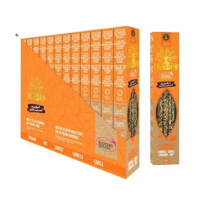 Home fragrances - Smudge Incense Ecocert Herbio Cinnamon 20g - ARABESK