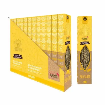 Home fragrances - Smudge Ecocert Herbio Palo Santo Incense 20g - ARABESK