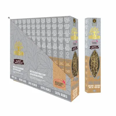 Parfums d'intérieur - Encens Smudge Ecocert Herbio Sauge Blanche 20g - ARABESK