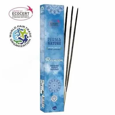 Parfums d'intérieur - Patchouli Premium Perma Nature Labellisé © Ecocert-Commerce Équitable 15g - ARABESK