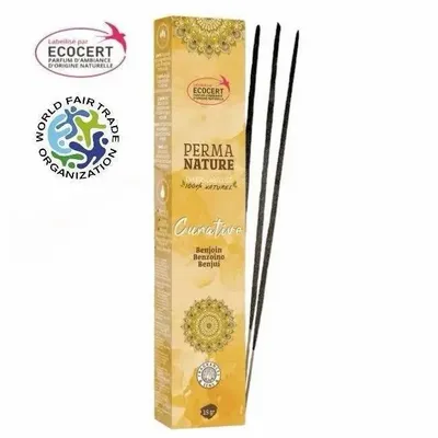 Parfums d'intérieur - Perma Nature Curativo Benjoin Labelisé Ecocert-Commerce Equitable 15g - ARABESK