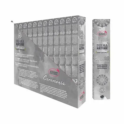Home fragrances - Perma Nature Ceremonia White Sage Ecocert-Fair Trade Labeled 15g - ARABESK