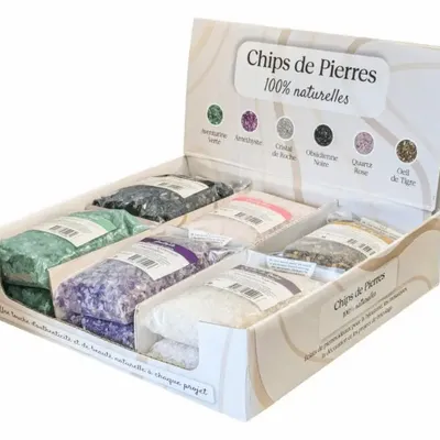 Home fragrances - Stone Chips Display 250g x 12 Bags - ARABESK