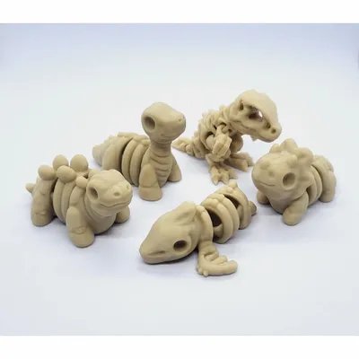 Cadeaux - Mini figurines dinosaures squelettes à collectionner - ZANIMIZ