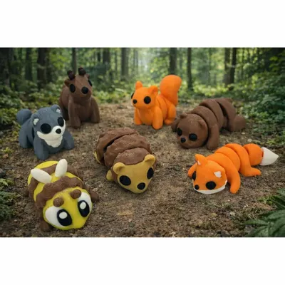 Gifts - Collectible mini forest animal figurines - ZANIMIZ
