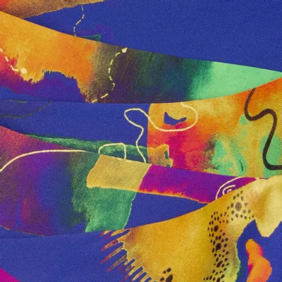 Hair accessories - Jellyfish Jazz  Silk Twilly - ELCIELA