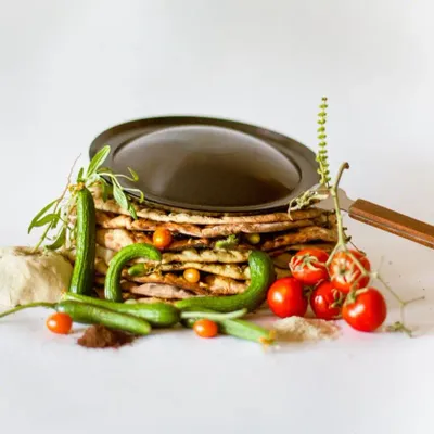 Frying pans - Mini Saj kit in carbon steel - STUDIO TUUT