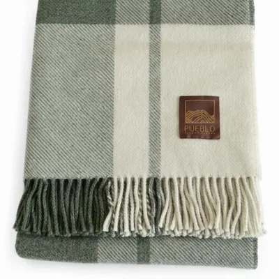 Throw blankets - Blend-Mixi Heritage Alpaca Wool Blanket - PUEBLO