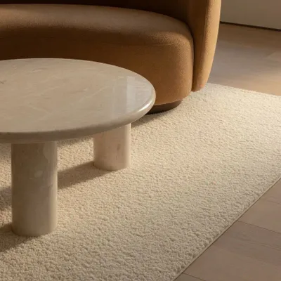 Tapis - Tapis Ivory Cloud en 100% Laine - COCONO