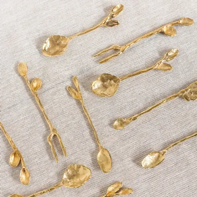 Cutlery set - Leaves Utensils - CÂPÂ JEWELRY