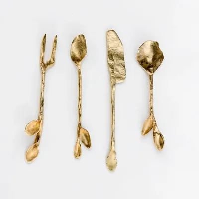 Couverts de service - Feuilles et ustensiles - CÂPÂ JEWELRY