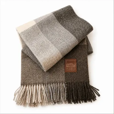 Plaids - Plaid en alpaga - Marron neutre - PUEBLO
