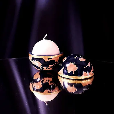 Gifts - Bollywood Globe Candle — Sandalwood - PONPON CURIOSITAS