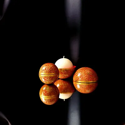 Cadeaux - Bougie Globe Bollywood — Thé Vert - PONPON CURIOSITAS