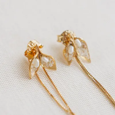 Jewelry - Leaves Earrings - CÂPÂ JEWELRY
