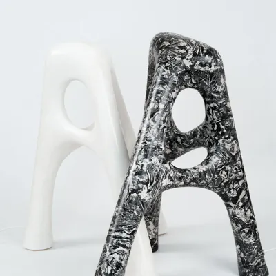 Pièces uniques - Duo Lampes White Noise - CLEMENCE MARS & THOMAS LELOUCH