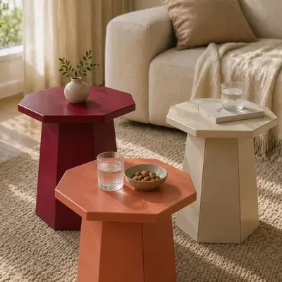 Coffee tables - Goxoa sofa end table - BELHARRA DESIGN
