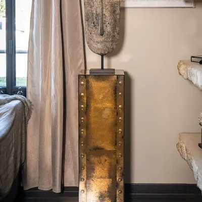 Consoles - Mobilier miroir doré - ATELIERS DAVOY