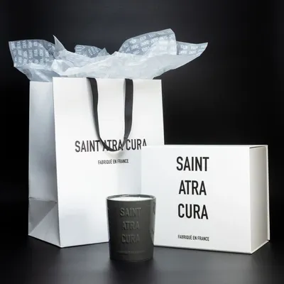 Gifts - Large Candle - Pink Pepper Leather - SAINT ATRA CURA
