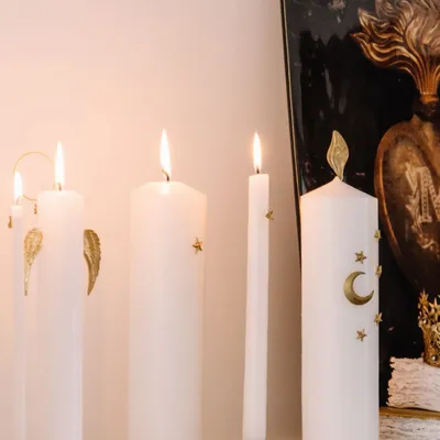 Objets de décoration - Bougeoir en laiton - BONCOEURS