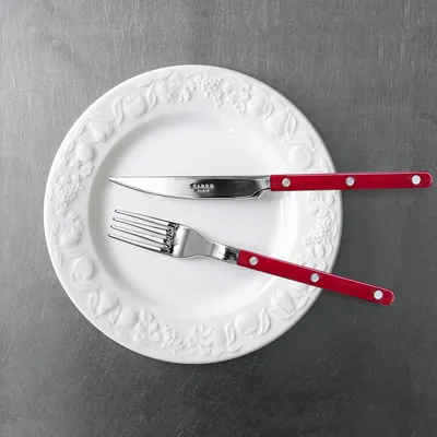 Ménagères - Set de 4 couverts de table - Bistrot Uni, Bordeaux - SABRE PARIS