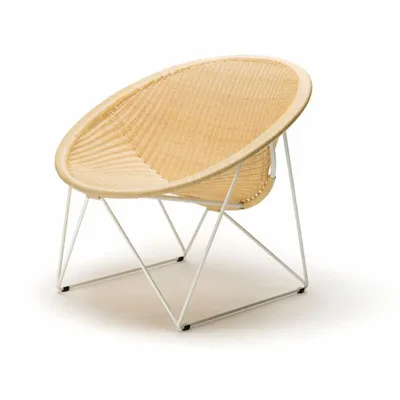 Chaises longues - C317 lounge chair cadre blanc intérieur & exterieur | fauteuils - FEELGOOD DESIGNS