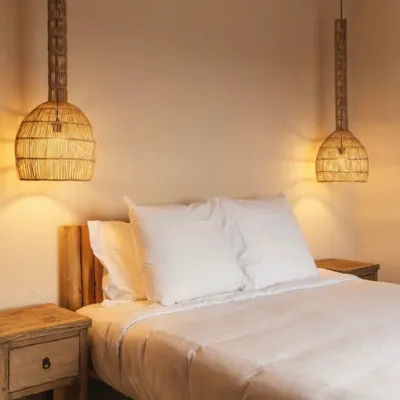 Hanging lights - APRIL - Rattan Pendant Light - HYDILE
