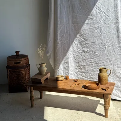 Bowls - Teak mini bowl, plate, presentation platter L12 D9 - OFFICE OBJETS