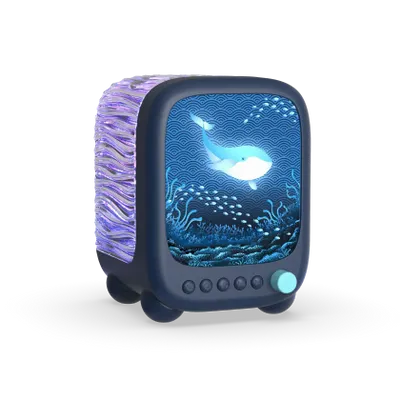 Children's lighting - Wavy Light — Ocean Projector with White Noise and Bluetooth Speaker - MOB