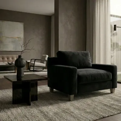Sièges pour collectivités - Fauteuil Suga Black|Fauteuil - CREARTE COLLECTIONS