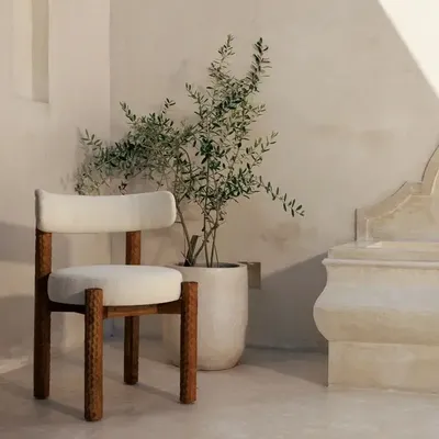 Chaises - Subur - blanche - DESIGN TRIP