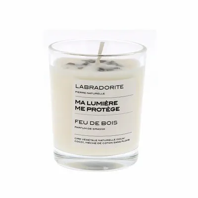 Scent diffusers - MY LIGHT PROTECTS ME scented candle Stones of Life – Labradorite - LIFE ON VENUS