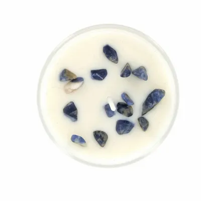 Scent diffusers - AU DIAPASON Scented Stone of Life Candle 130g – Sodalite - LIFE ON VENUS
