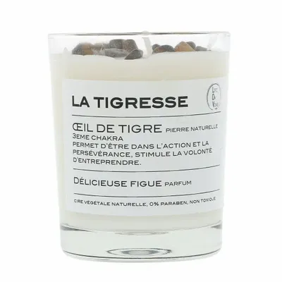 Scent diffusers - LA TIGRESSE Scented Candle Stones of Life 130g – Tiger's Eye - LIFE ON VENUS