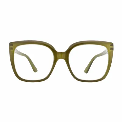 Glasses - Reading Glasses 'Maddie' Olive - GOODLOOKERS