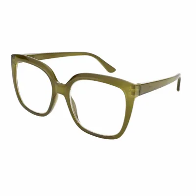 Glasses - Reading Glasses 'Maddie' Olive - GOODLOOKERS