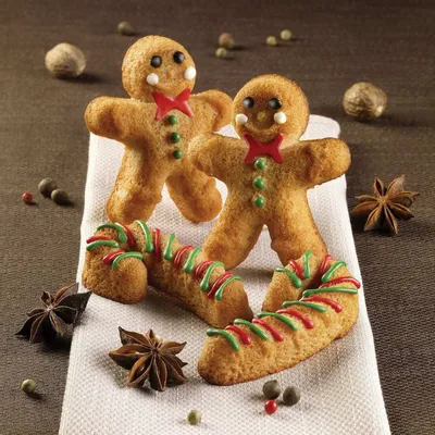 Kitchen utensils - SF106 GINGERBREAD MAN - SILICONE MOULD 95X78 H21 MM - SILIKOMART S.R.L.