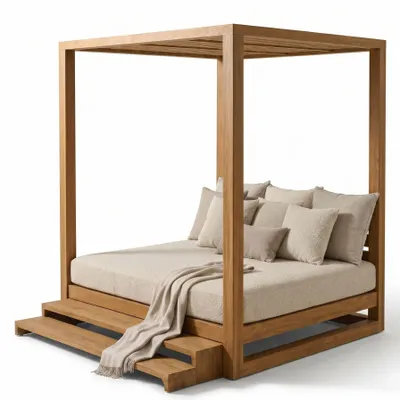 Deck chairs - Double bed - EMPREINTE DU TEMPS