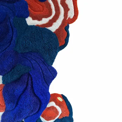 Tapisseries - Œuvre textile murale contemporaine — PIÈCE UNIQUE — MATERIA PRIMA II - ATELIER SAGRADO